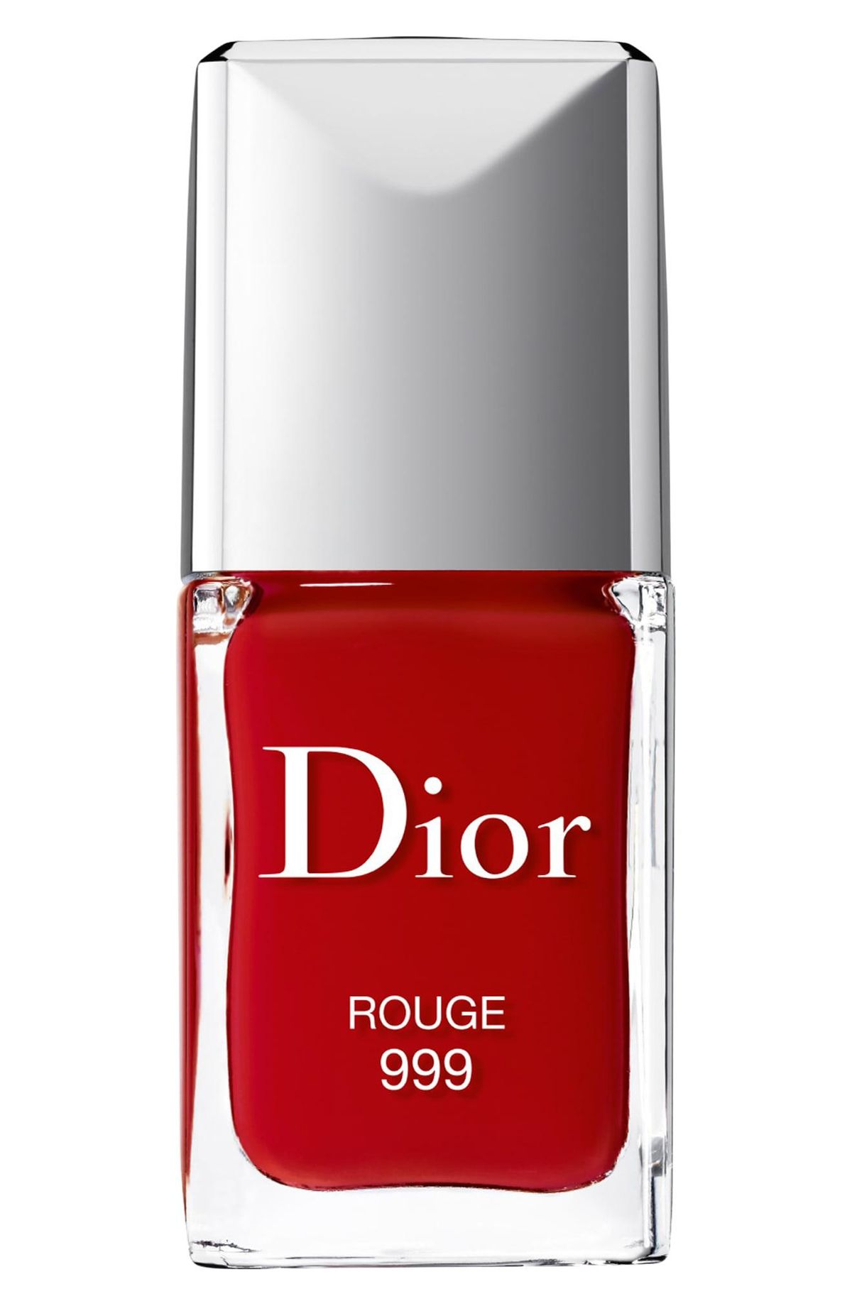 Vernis Gel Shine & Long Wear Nail Lacquer in 999 Rouge