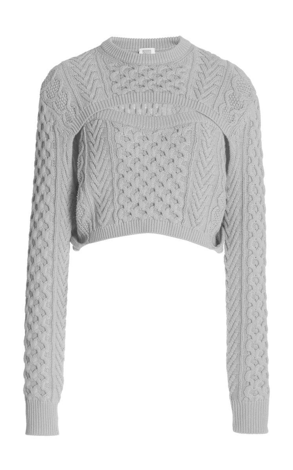 Thousand-in-One-Ways Wool-cotton Sweater