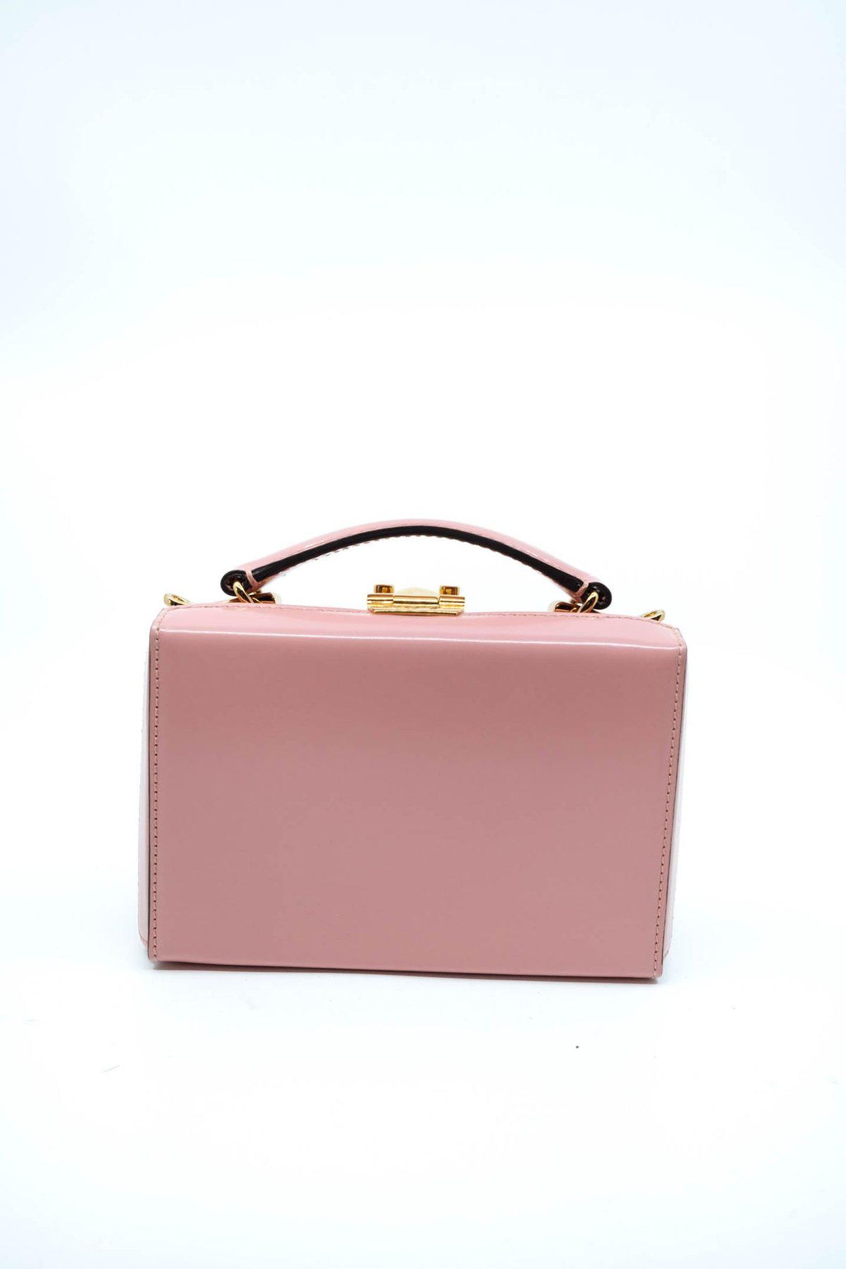 ‘Grace’ Mini Leather Box Bag