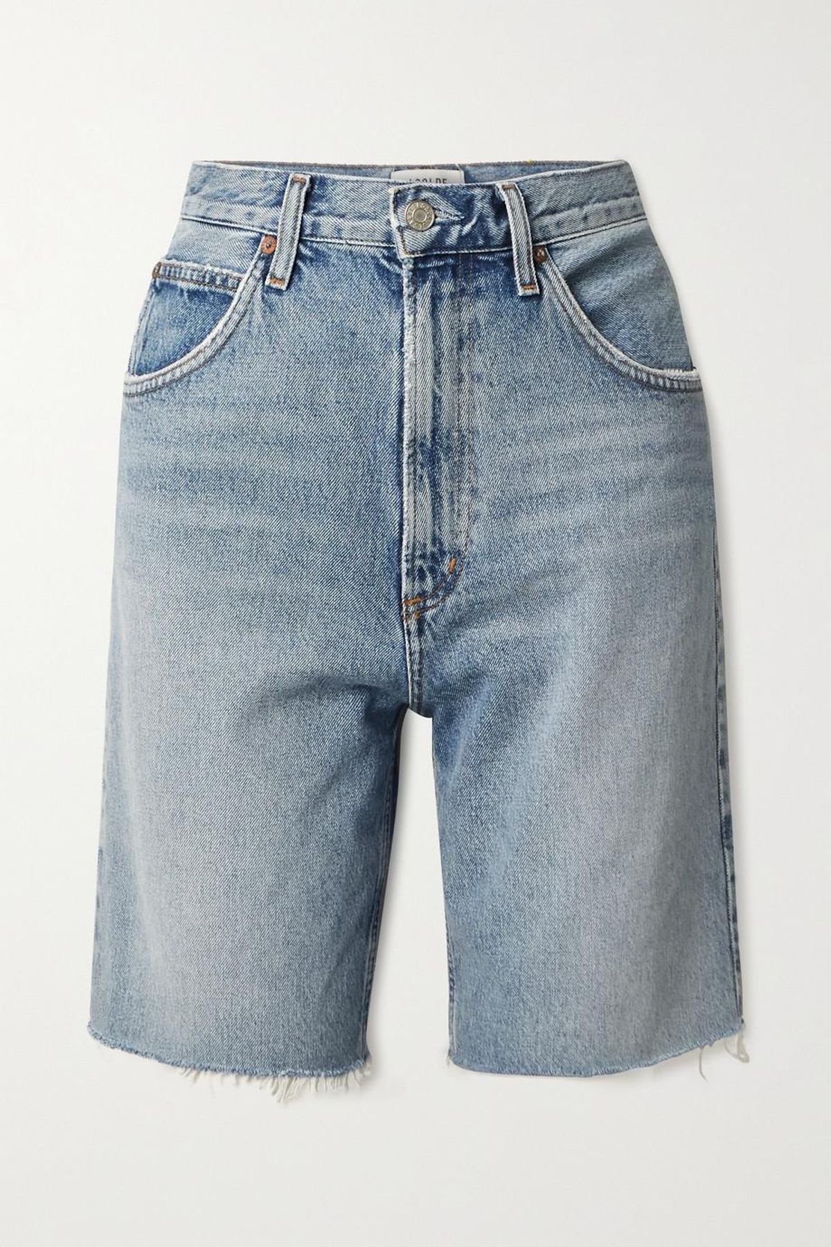 Pinch Distressed Organic Denim Shorts