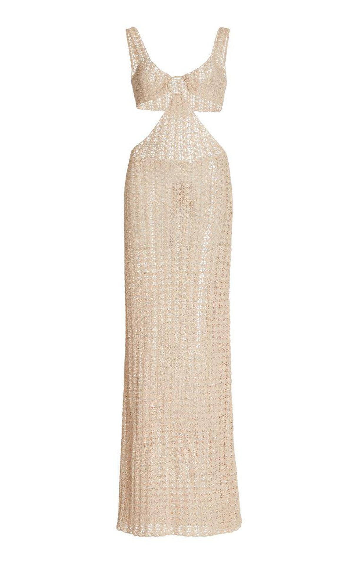 Tyra Cutout Crochet-knit Maxi Dress