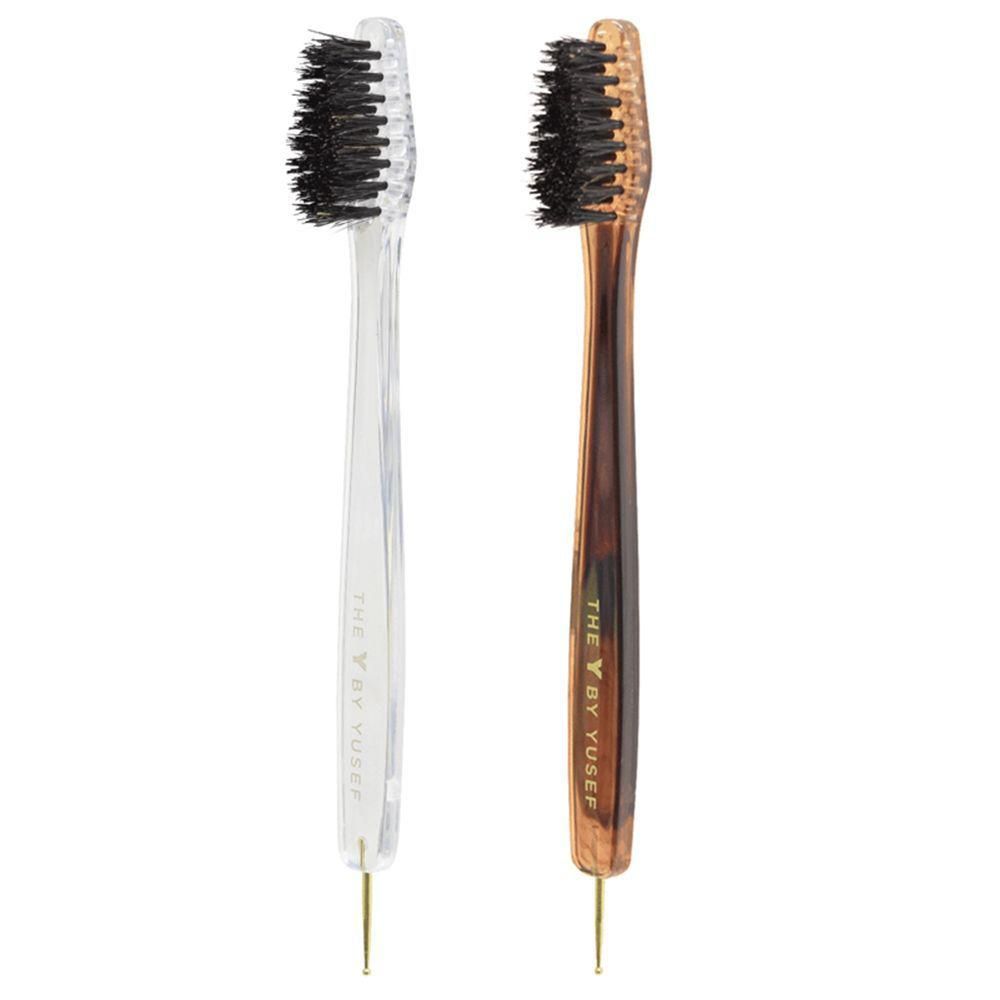 Toothbrush with Sectioning Pin