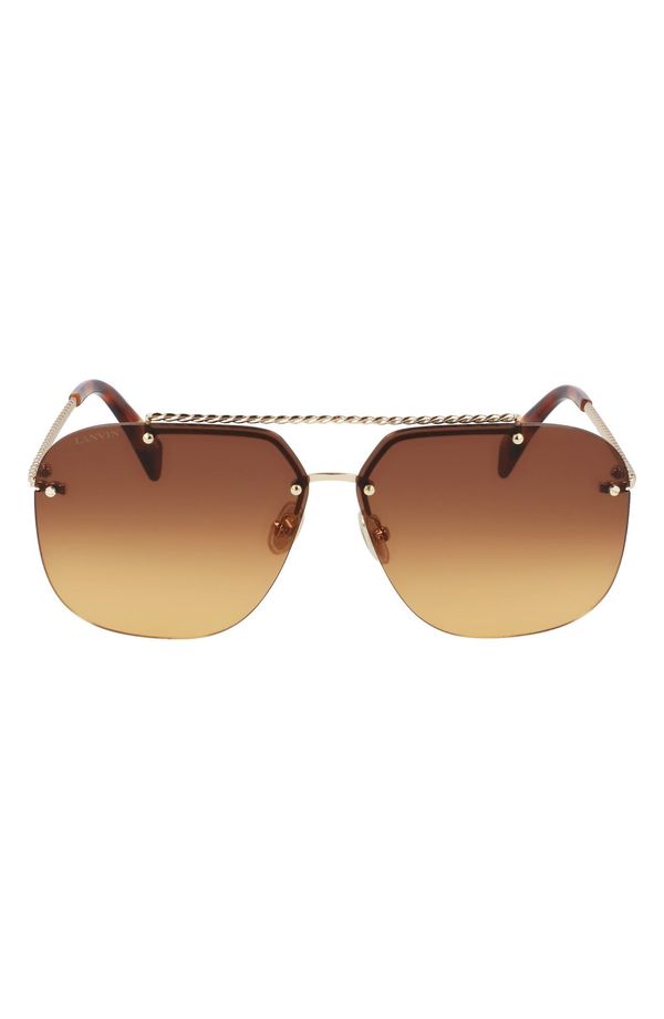 Louis Vuitton The Party Square Aviator Sunglasses