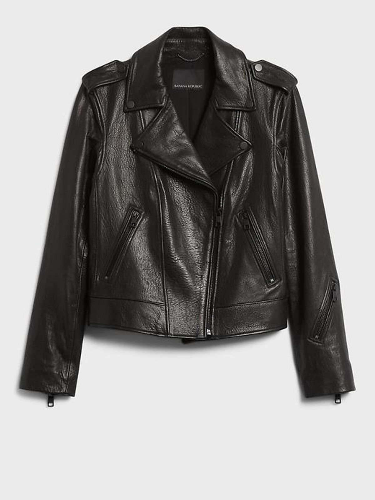 Essential Leather Moto Jacket