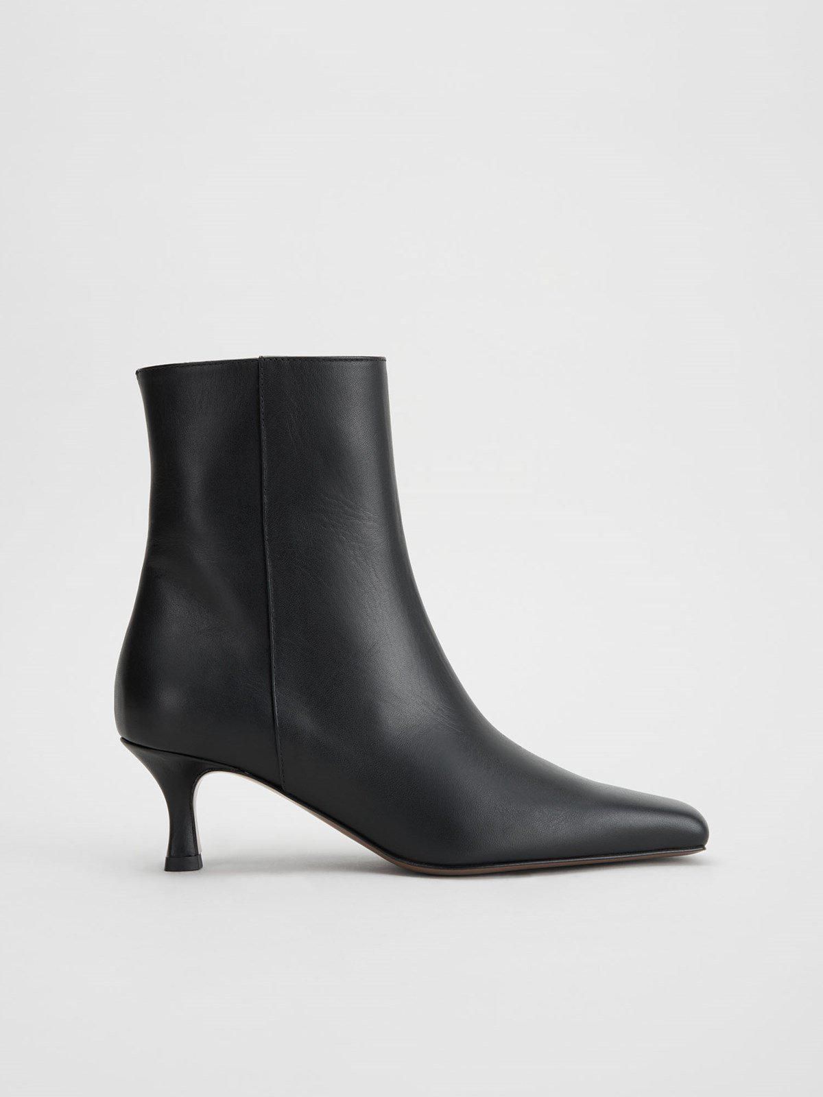 Perugia Black Ankle Boots
