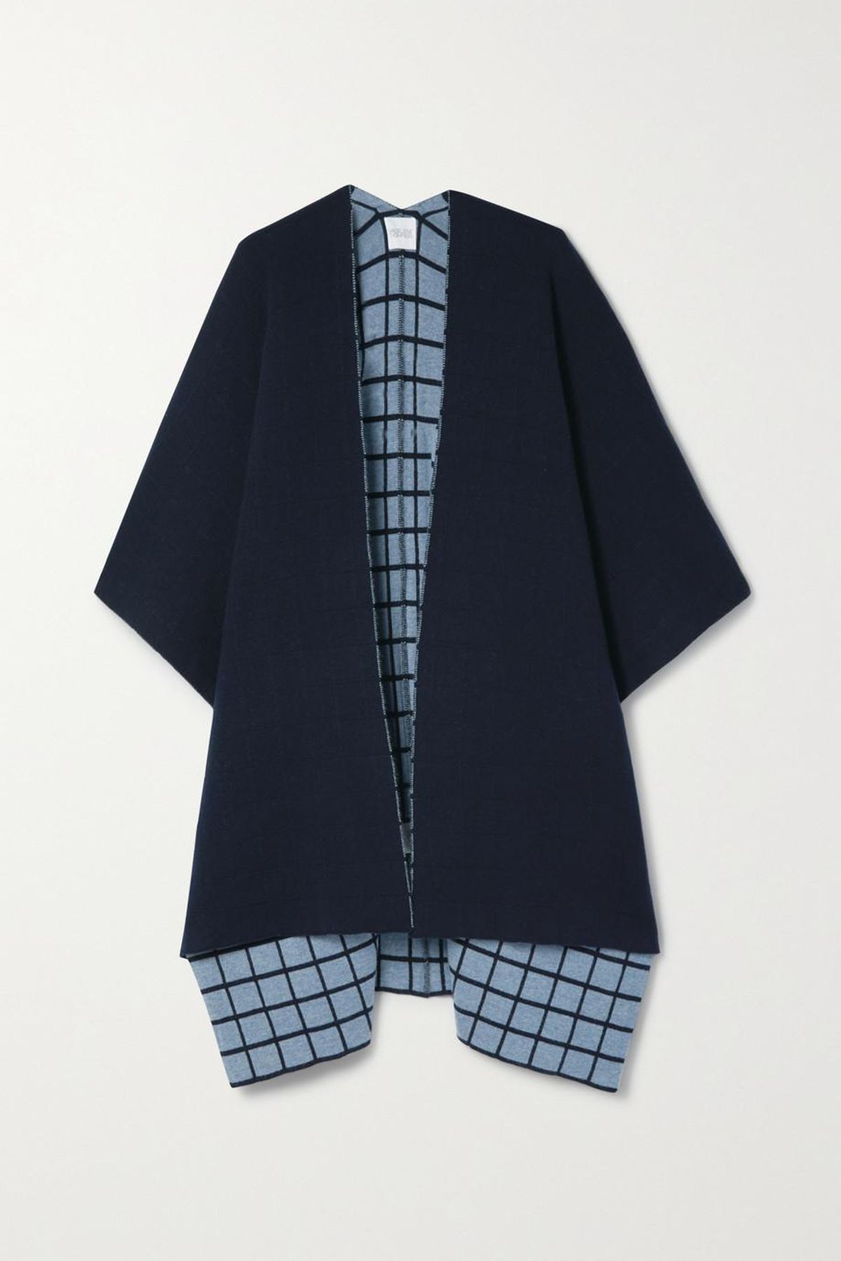 Scuol Reversible Wool and Cashmere-blend Wrap