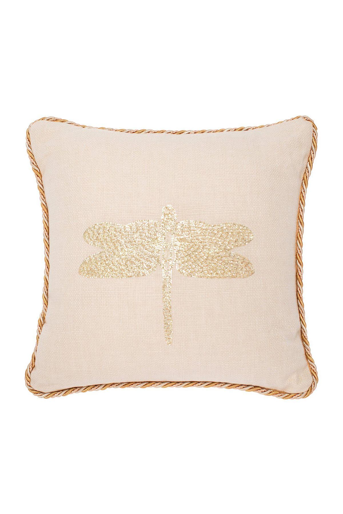 Desert Animal Embroidered Square Pillow