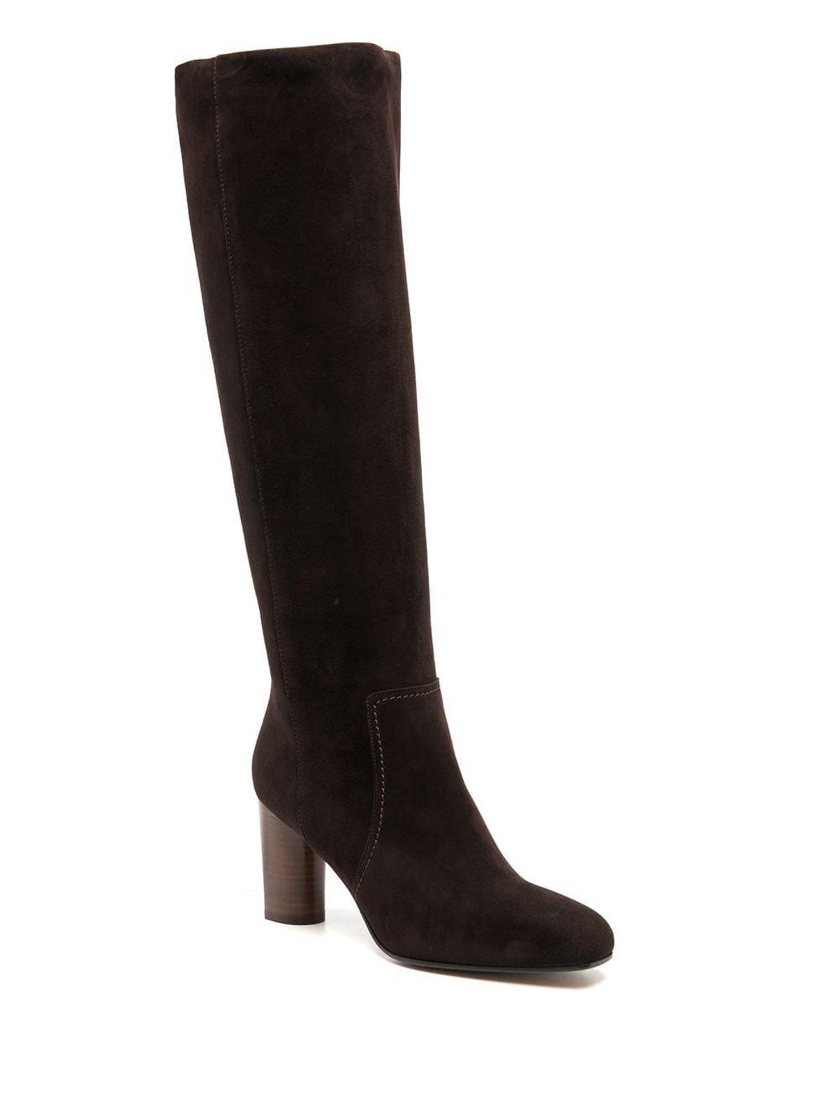Knee-length Suede Boots