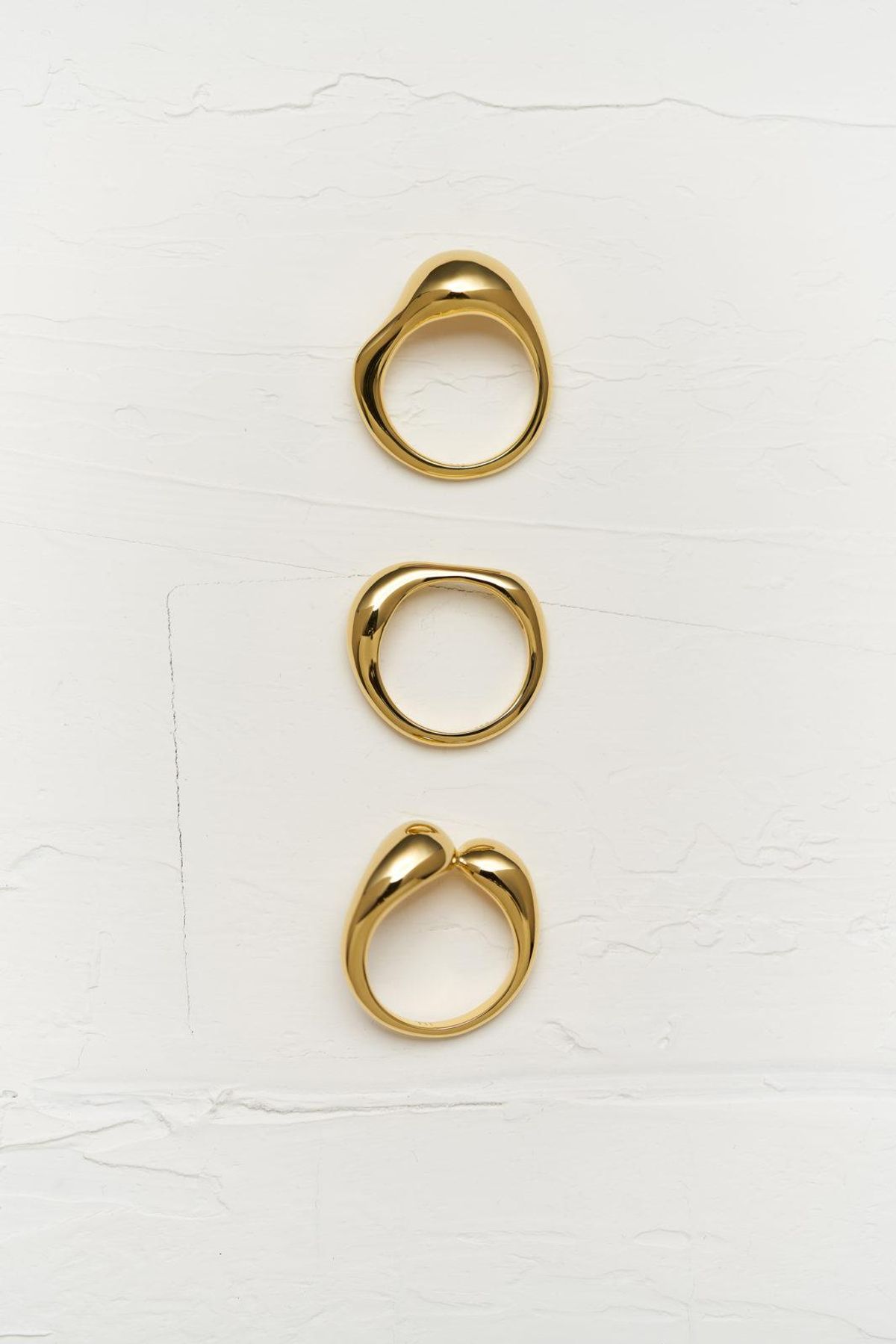Pile Trio Rings