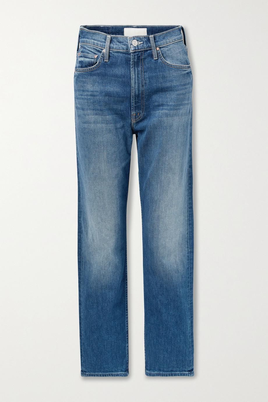 Study Hover High-rise Straight-leg Jeans
