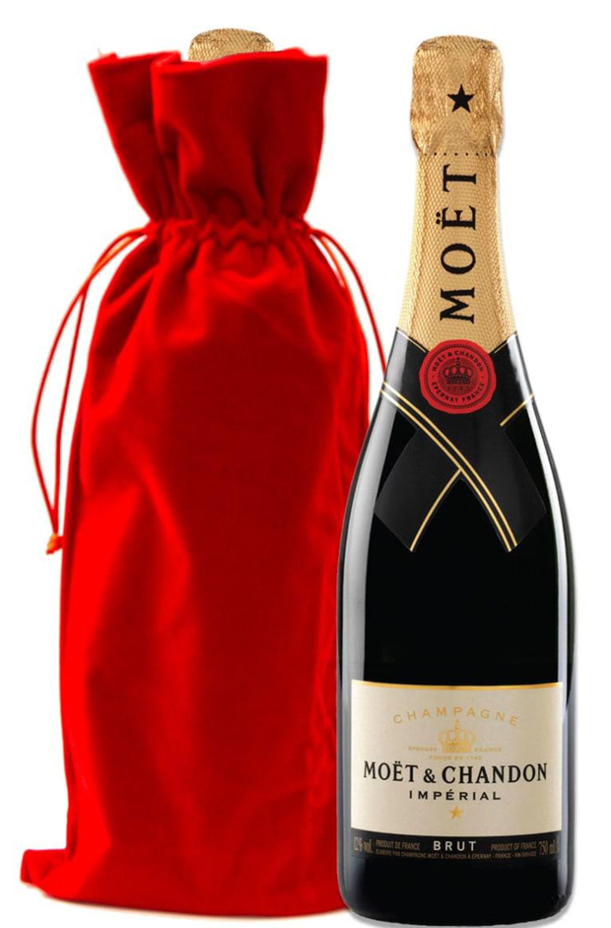 Imperial Brut with Red Velvet Gift Bag