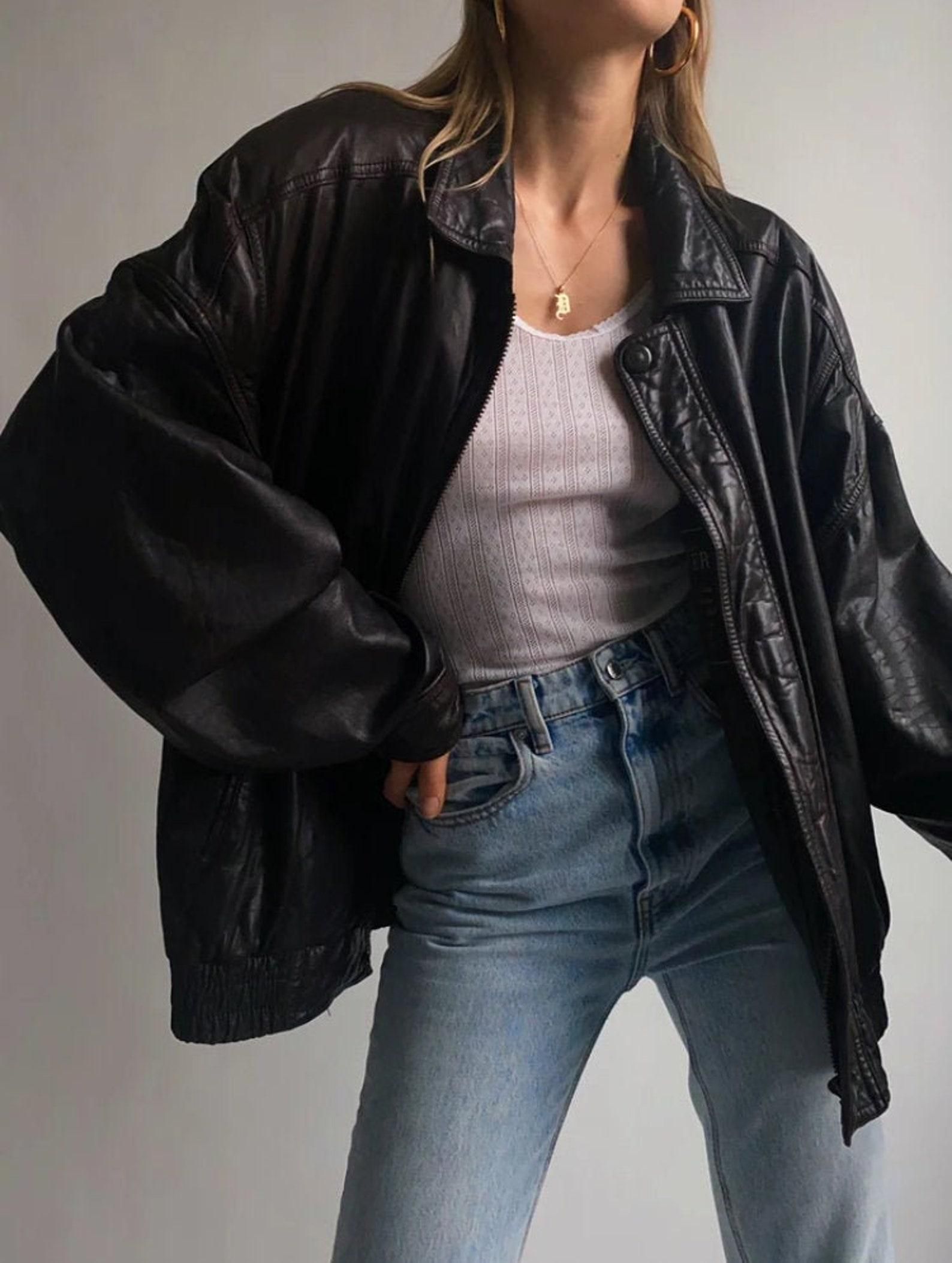 90’s Vintage Leather Jacket