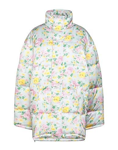 Floral-Print High-Neck Puffer Jacket