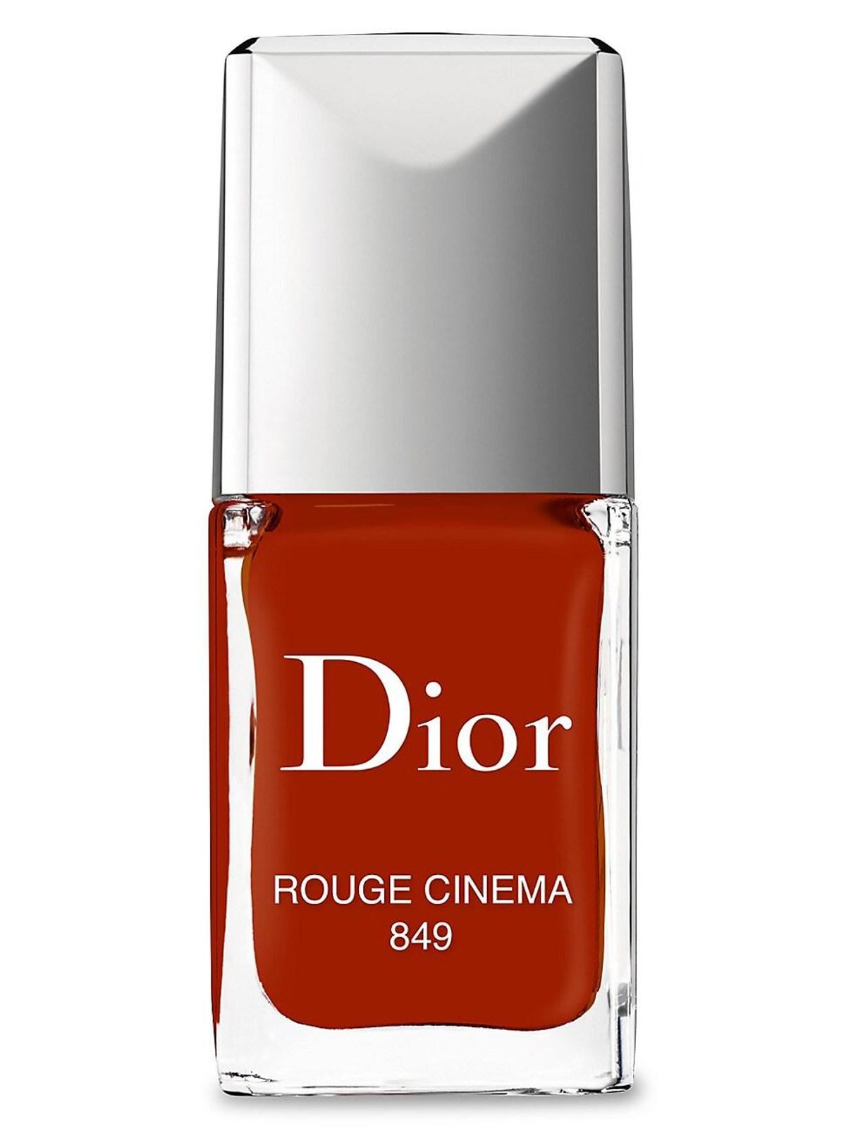 Vernis Gel Shine & Long Wear Nail Lacquer in Rouge Cinema