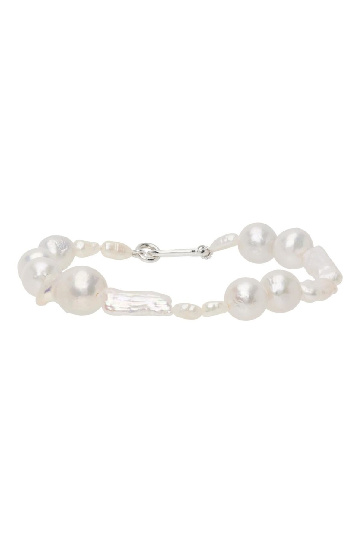 Off-White Pearl Assemblage Bracelet