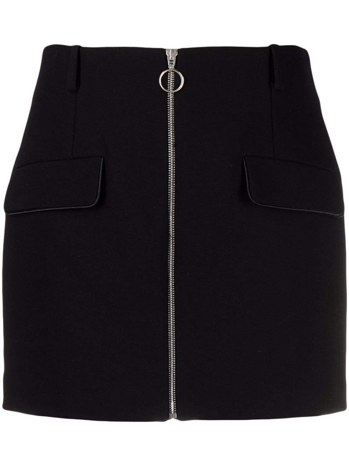 Front-zip Fitted Skirt