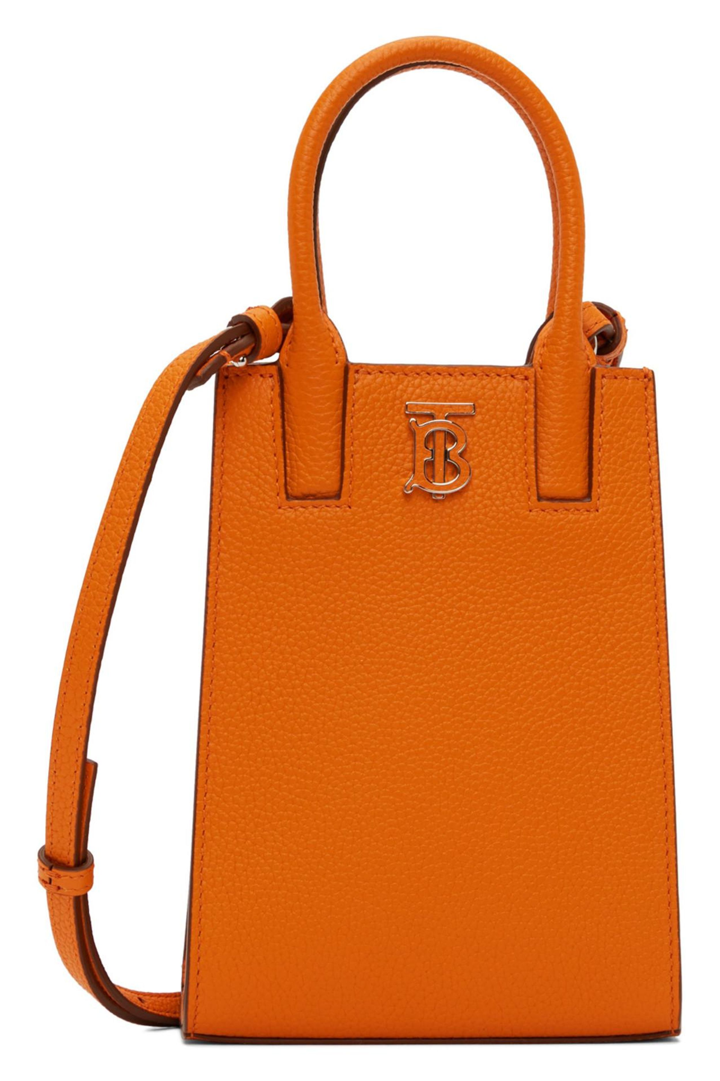 Orange Micro Frances Shoulder Bag