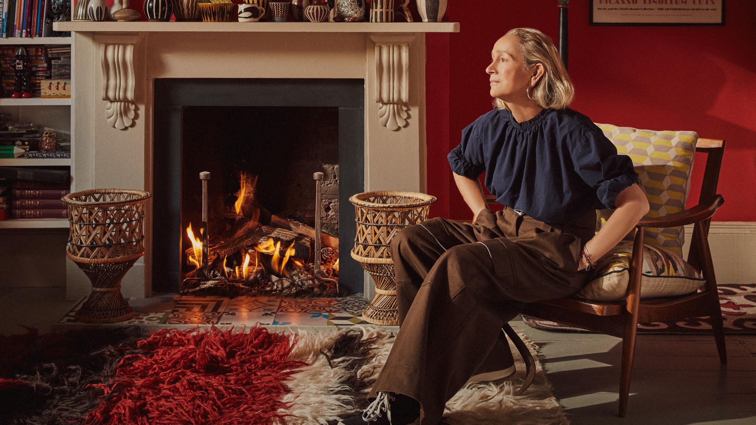 You Can Learn A Lot About Lucinda Chambers From Her Shelves
