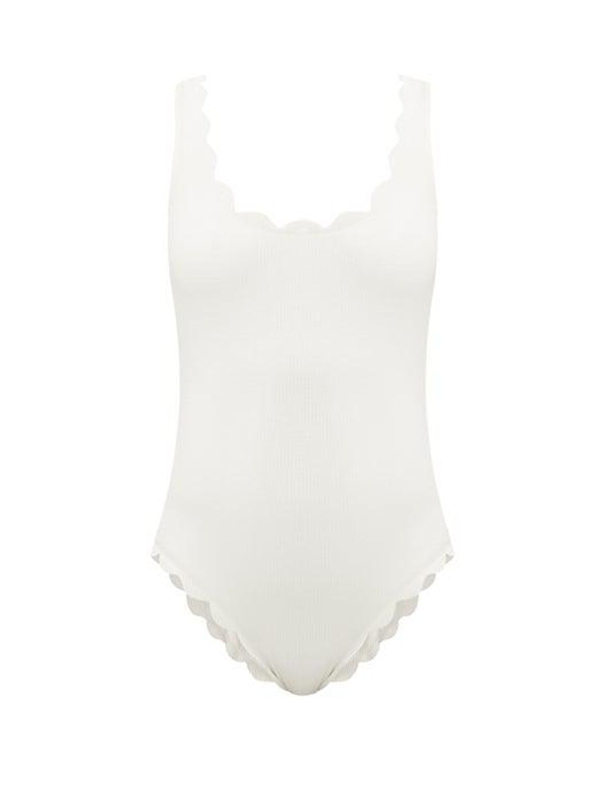 Palm Springs Scalloped-edged Swimsuit