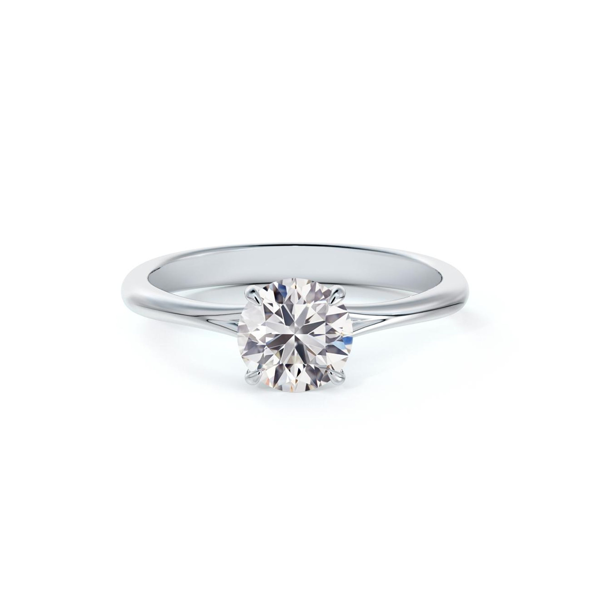 Forevermark Icon™ Setting Round Engagement Ring