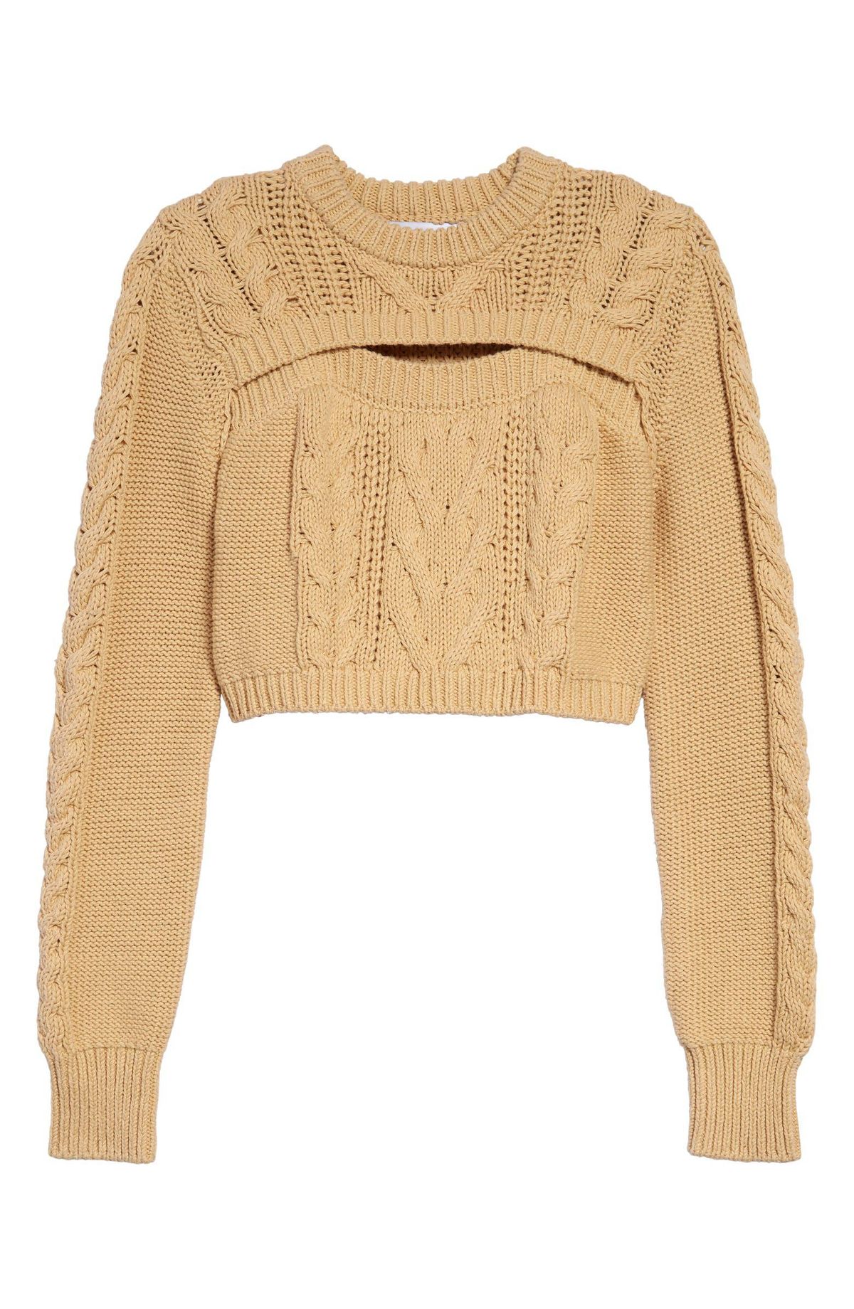 Esme Cutout Crop Sweater