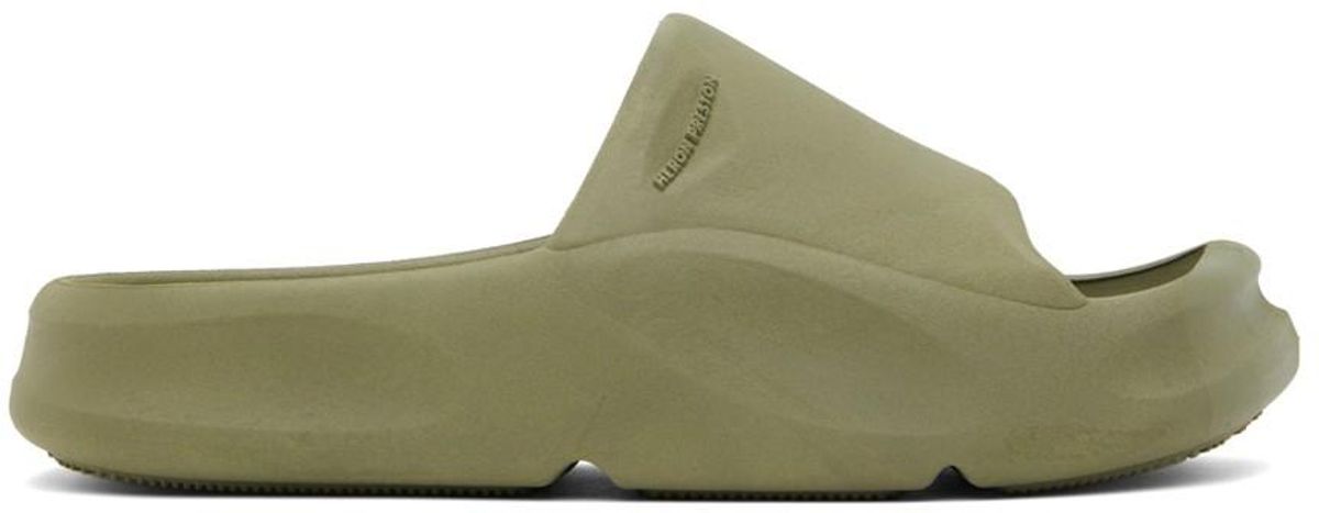 Khaki Eco Molded Slides
