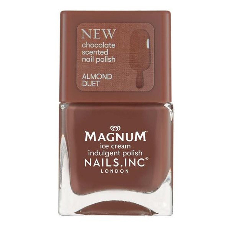 Magnum Ice Cream Glazed Almond Chocolate-Scented Nail Polish
