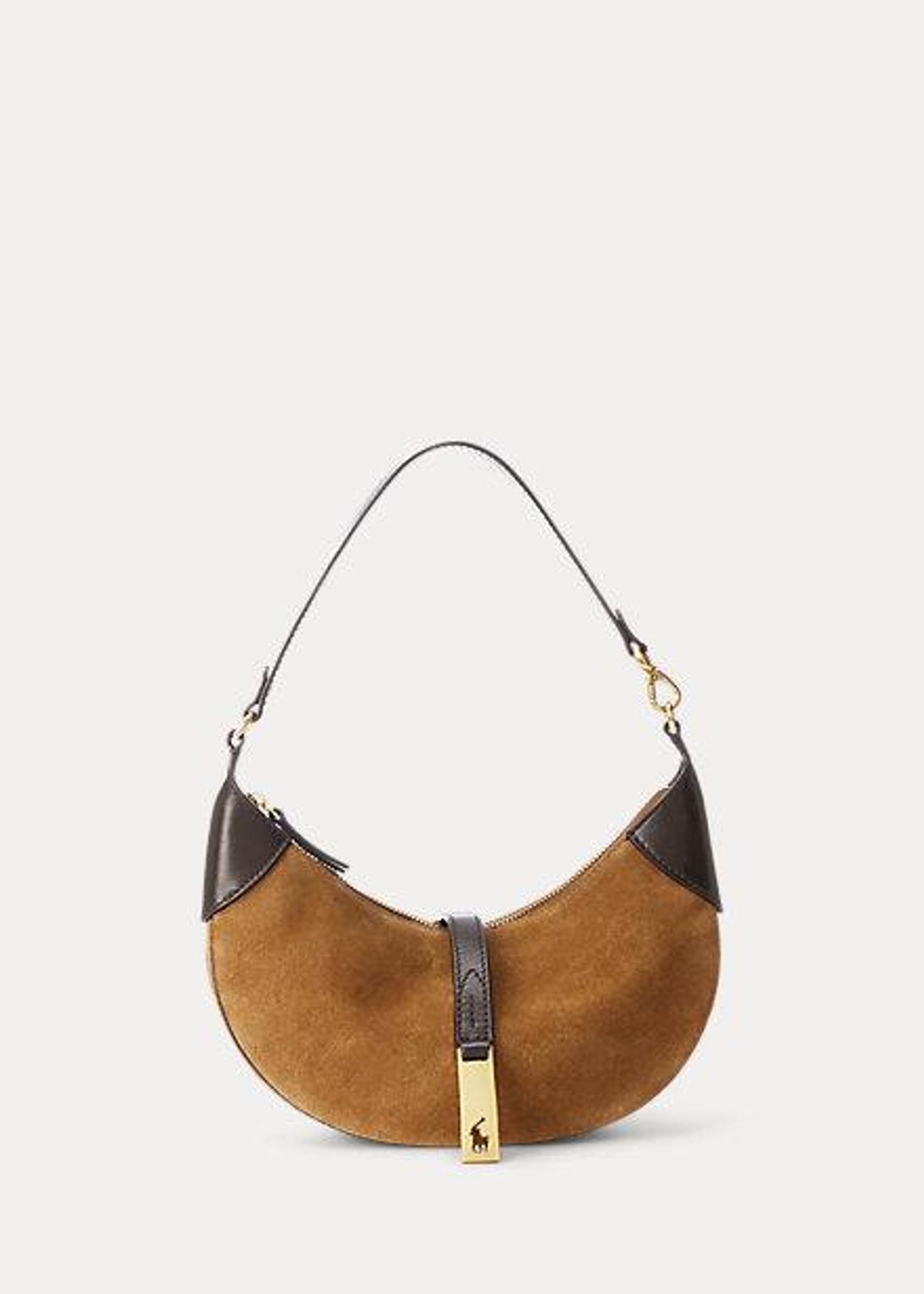 Polo ID Suede Mini Shoulder Bag