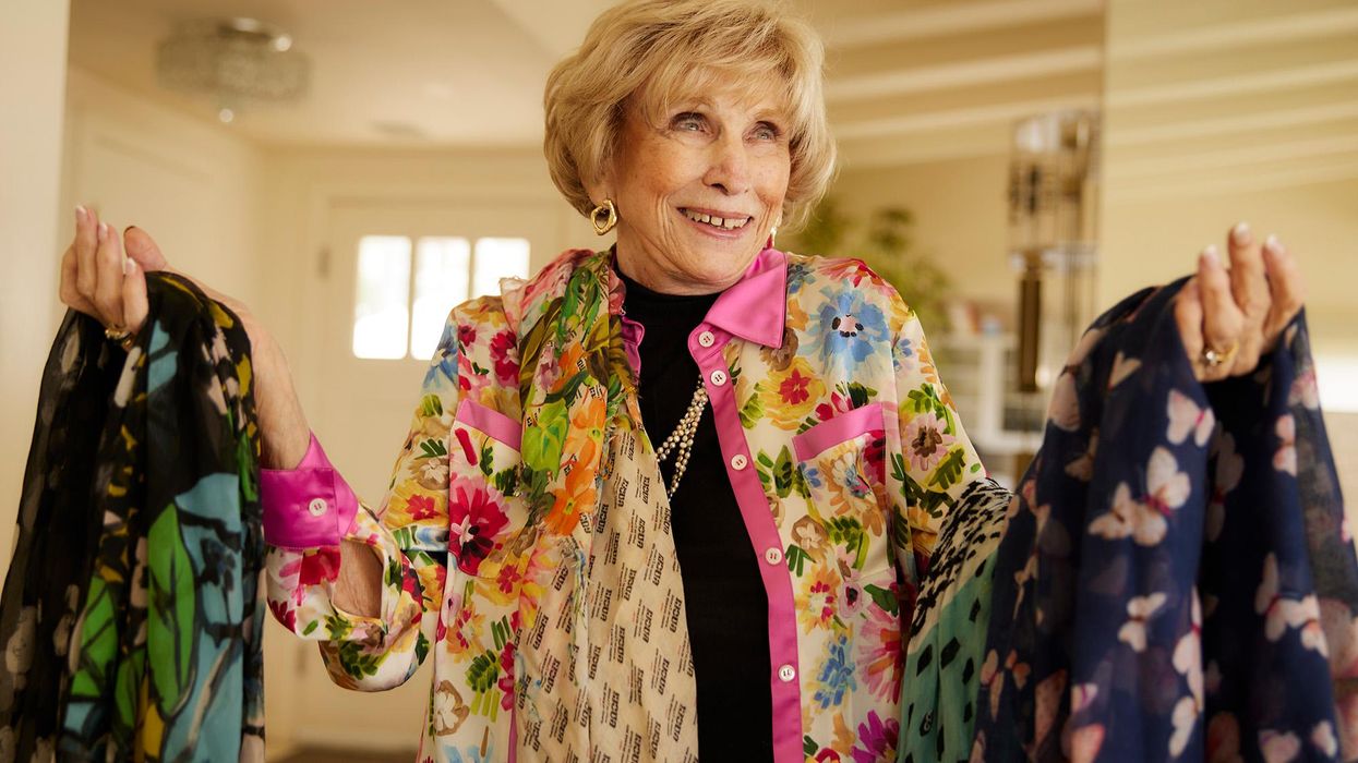 This 94-Year-Old Holocaust Survivor & Author Has an Incredible Scarf Collection