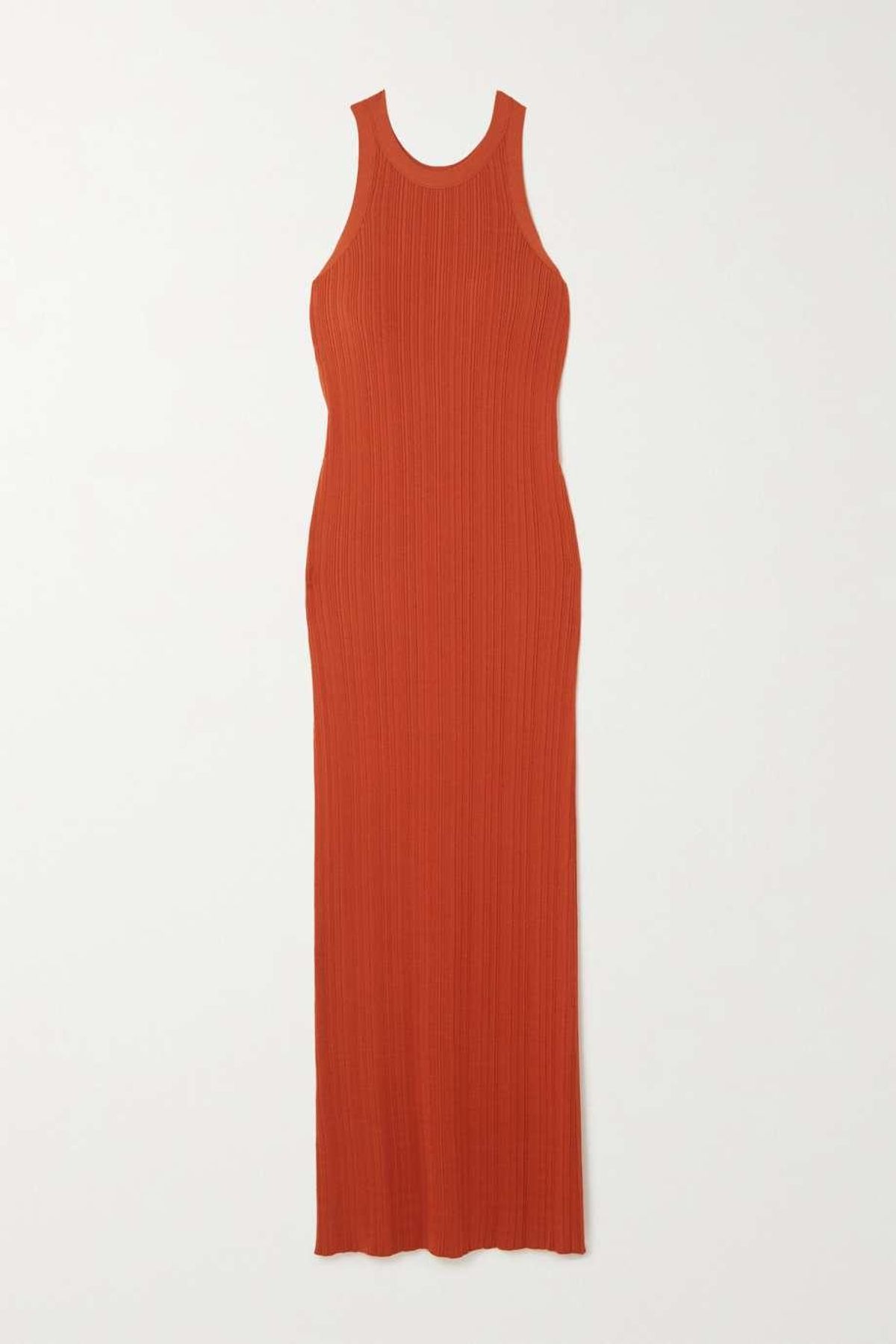 Espera Ribbed-Knit Maxi Dress