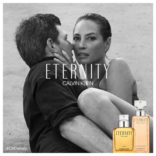 Christy Turlington Calvin Klein Eternity Marketing campaign 2022
