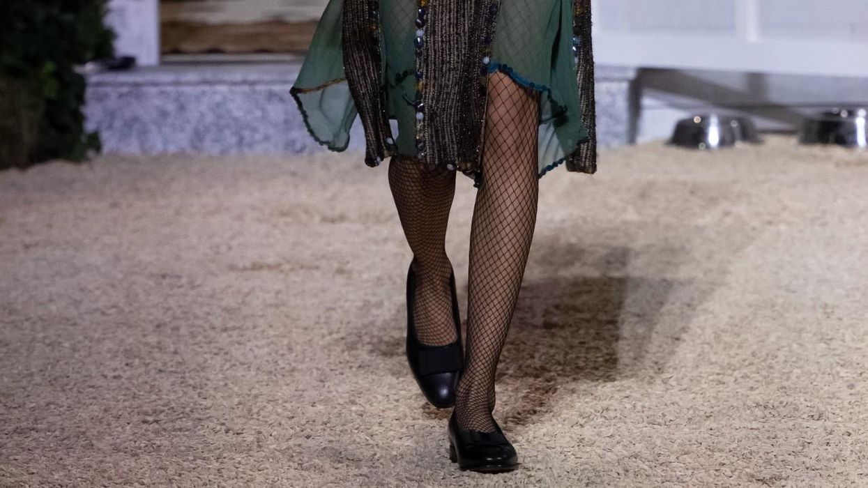 It's Time to Reimagine Fishnet Tights