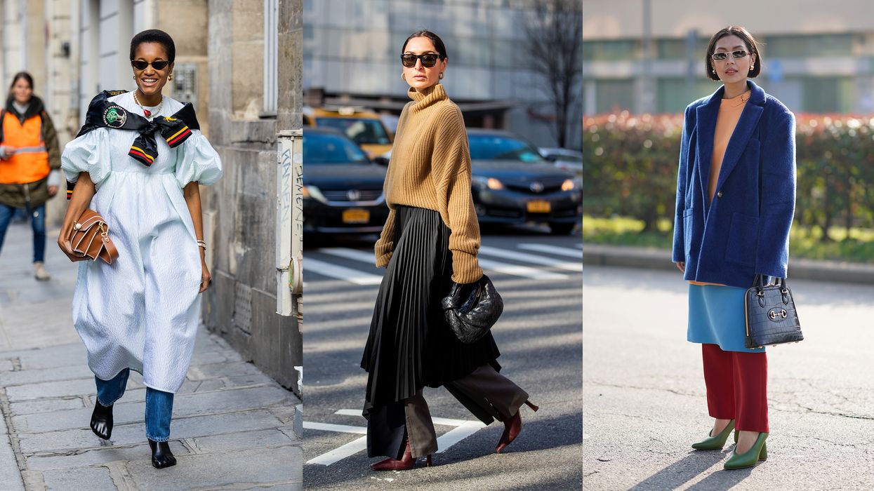 It’s Time To Try Wearing a Skirt Over Pants