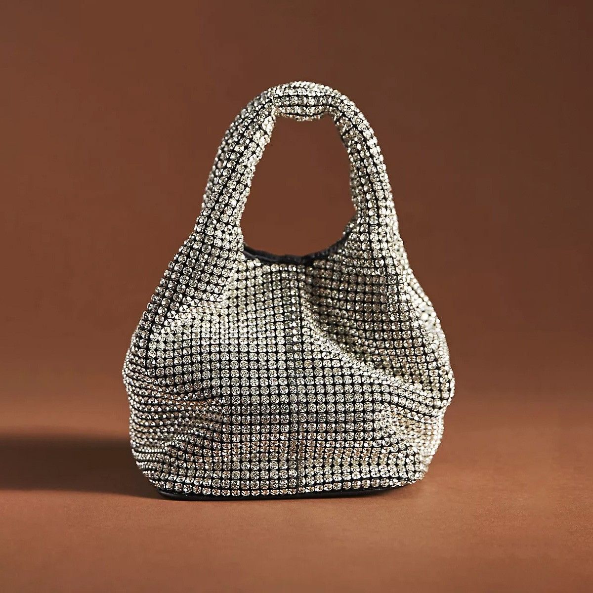 Rhinestone Satchel Bag