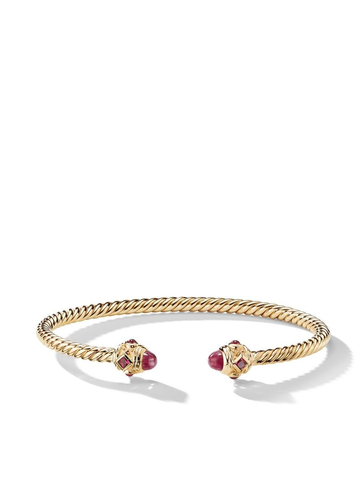 18kt Yellow Gold Renaissance Ruby Cuff