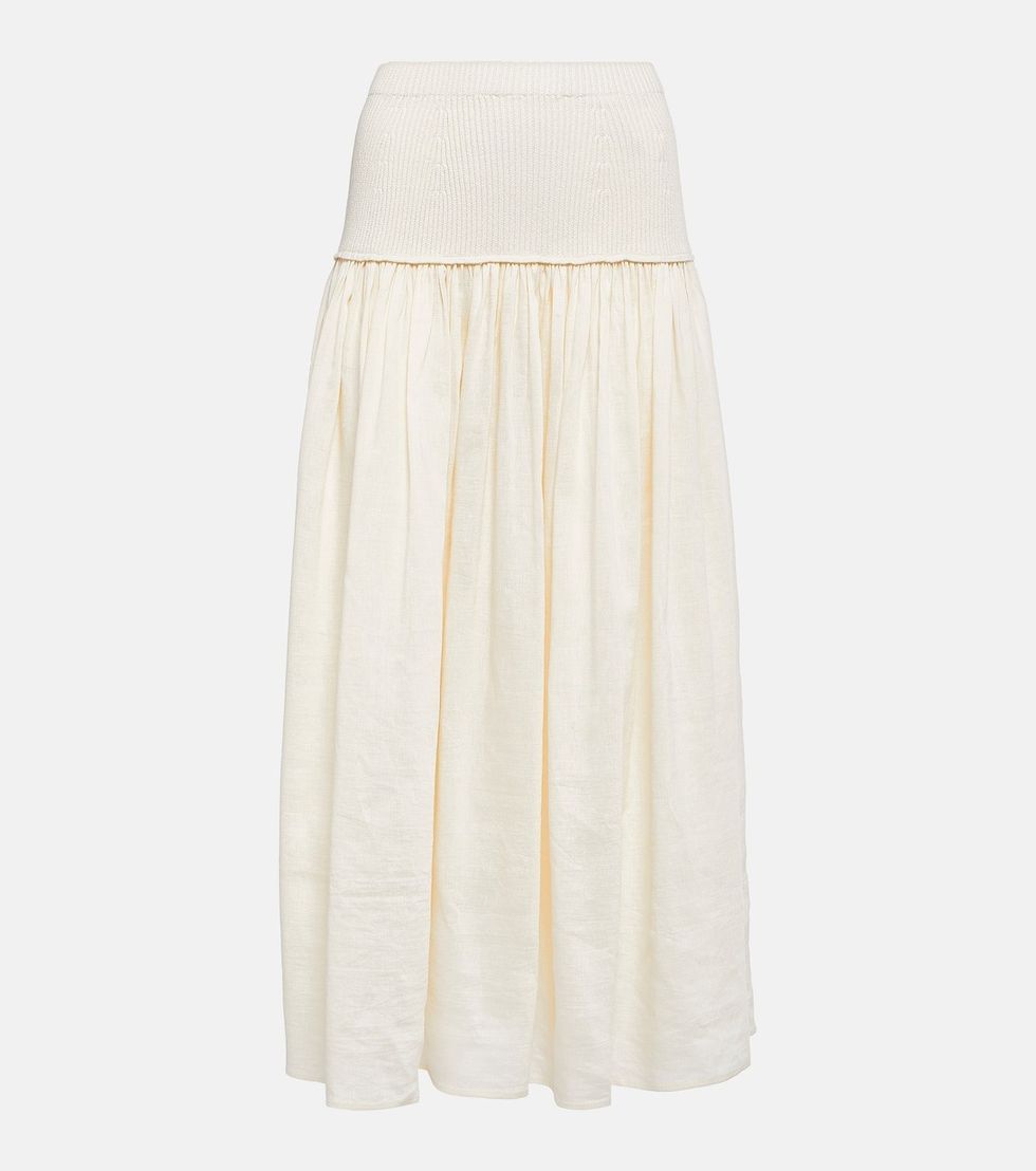 18 of Our Favorite White Maxi Skirts - Coveteur: Inside Closets, Fashion, Beauty, Health, and Travel