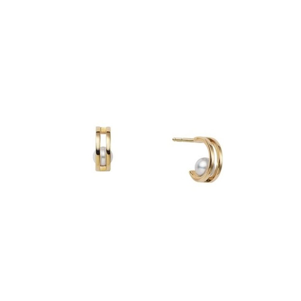 Big Hoop Dream Earrings Yellow Gold (Pair), Size 166 | Catbird