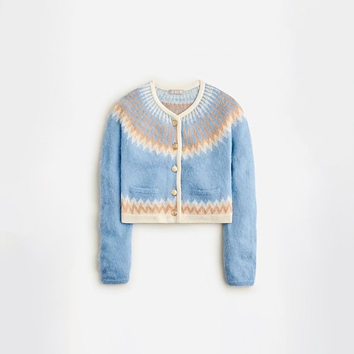 Fair Isle Cardigan Sweater