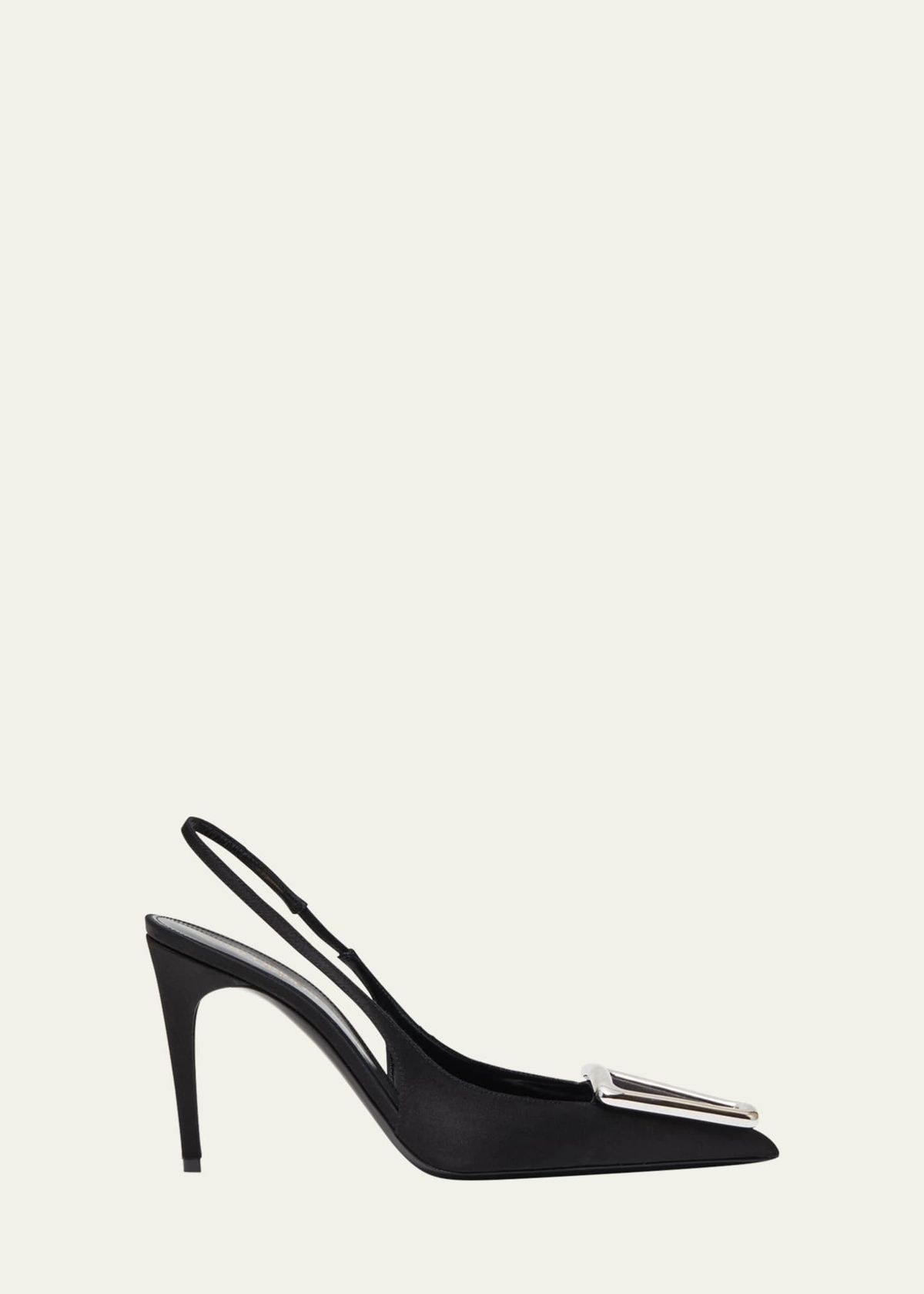 Avenue Buckle Slingback Pumps