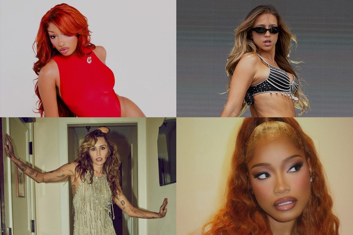 A Moment For Charli XCX's Lived-In Lilac Eyeshadow