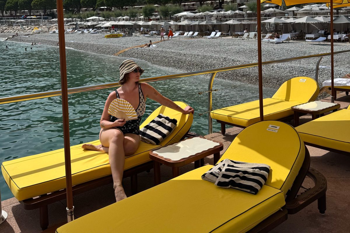 Inside The Jacquemus Beach Club On Monte-Carlo's "Billionaires' Row"
