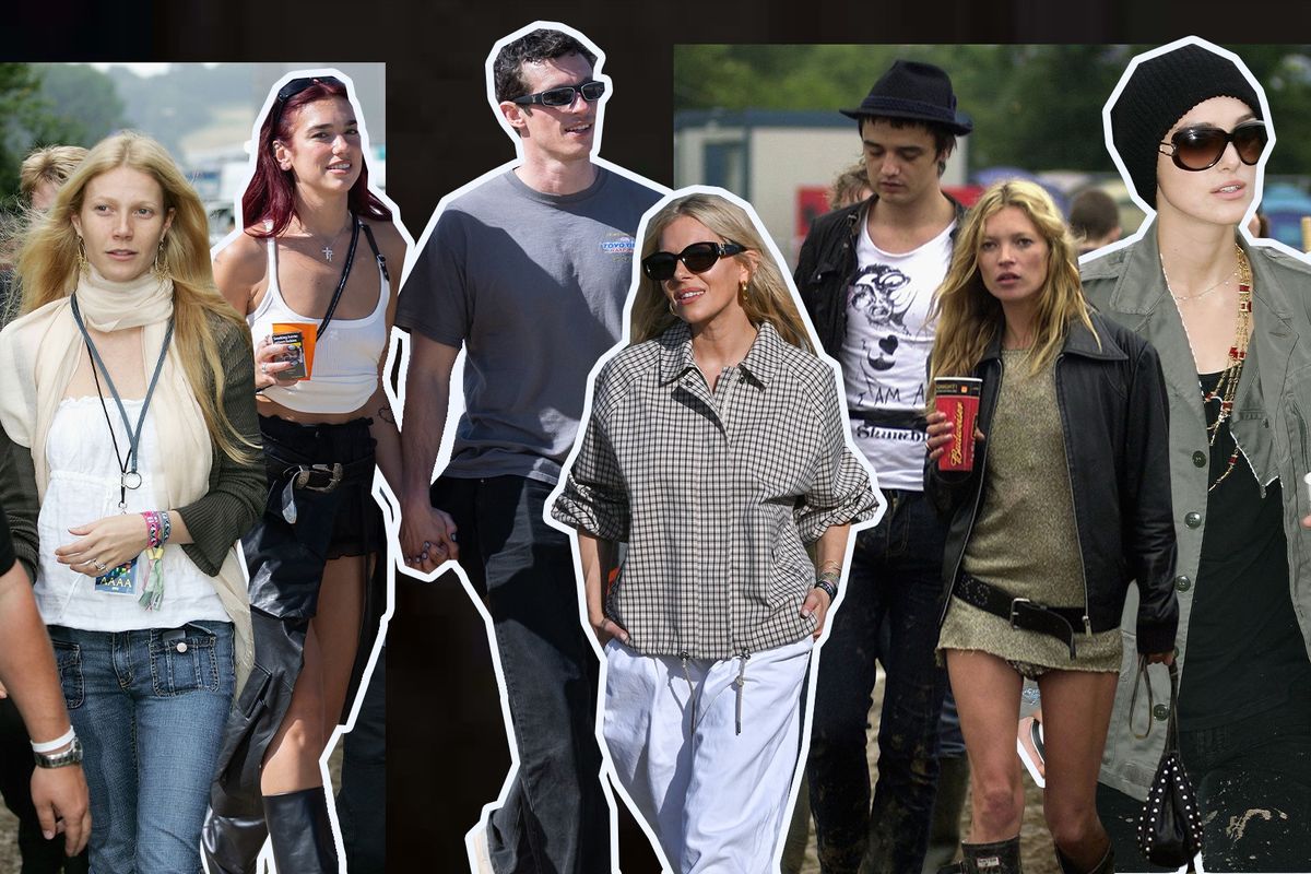 The Best Glastonbury Outfits Come From British It-Girls