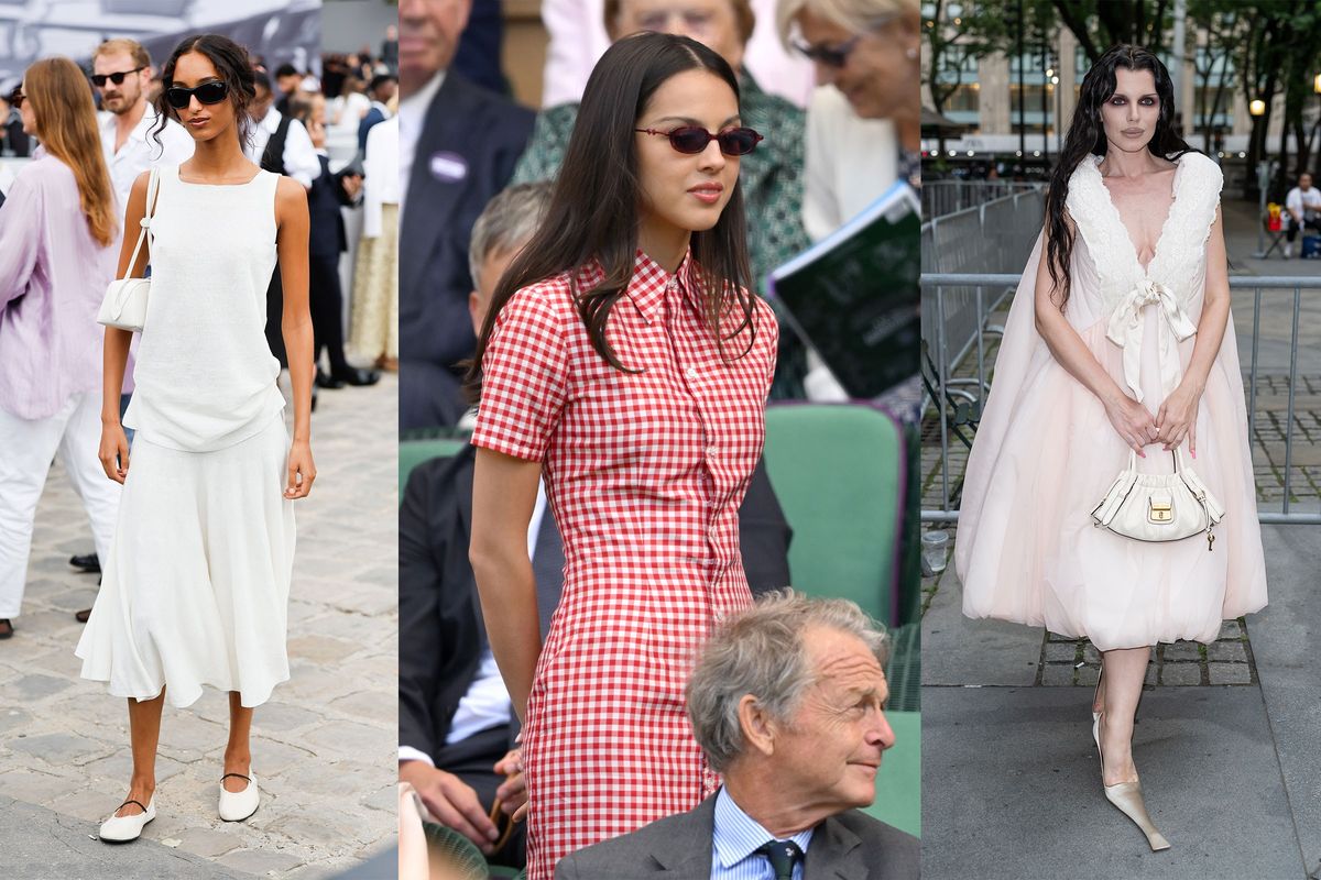 Celebrities Were Out In Wimbledon Whites This Week