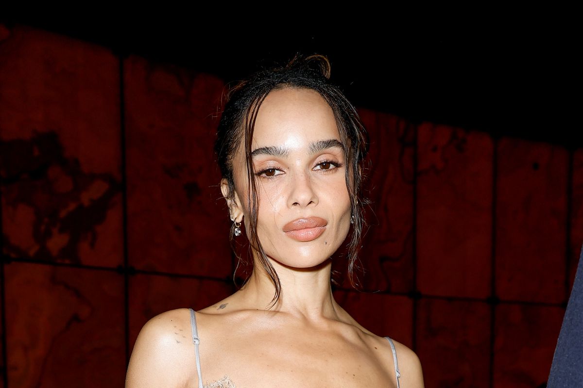 Zoë Kravitz Wore A Bandana Like It’s 1999