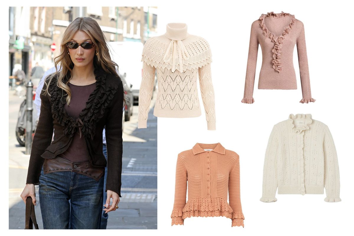 Prediction: Ruffled Sweaters Will Rule The Fall