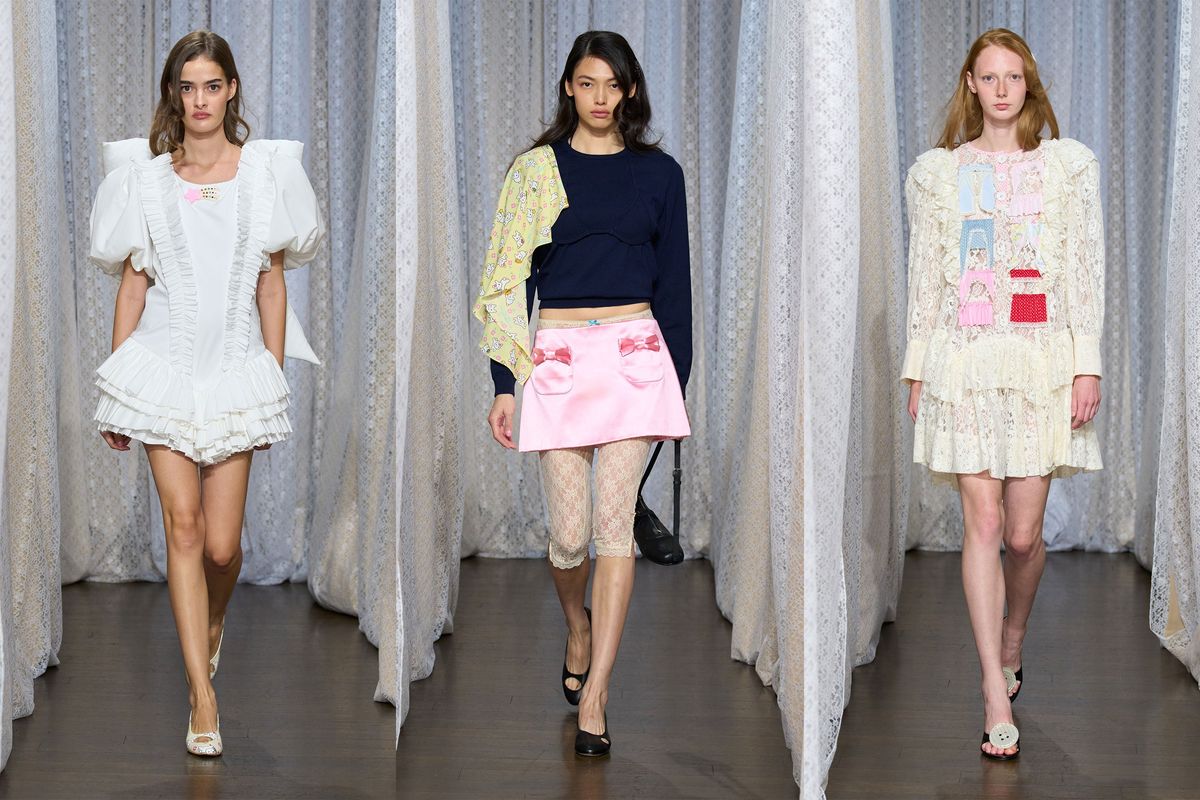Bunnies, Cakes & Childlike Wonder At Sandy Liang