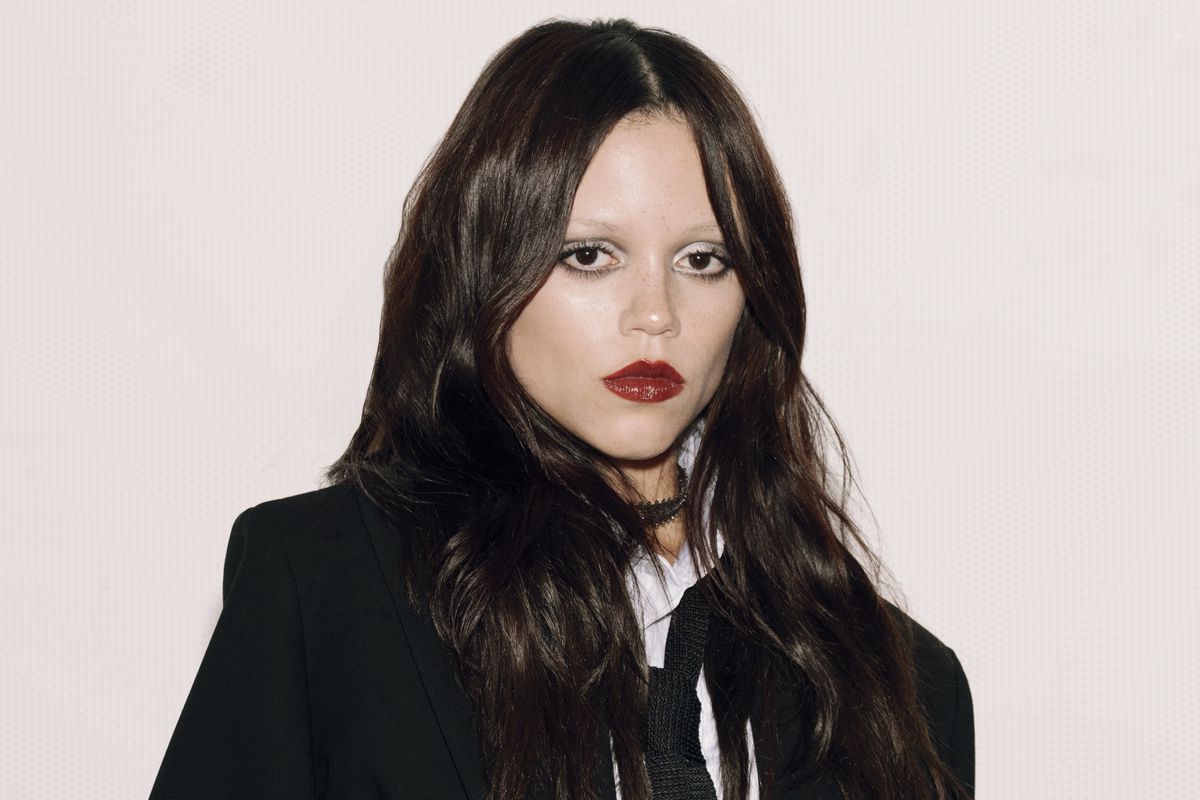 The Goth-Girl Lip Jenna Ortega Wore To Dior’s PFW Party