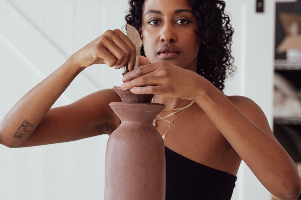 Dina Nur Satti Turns Clay Into Cultural Memory