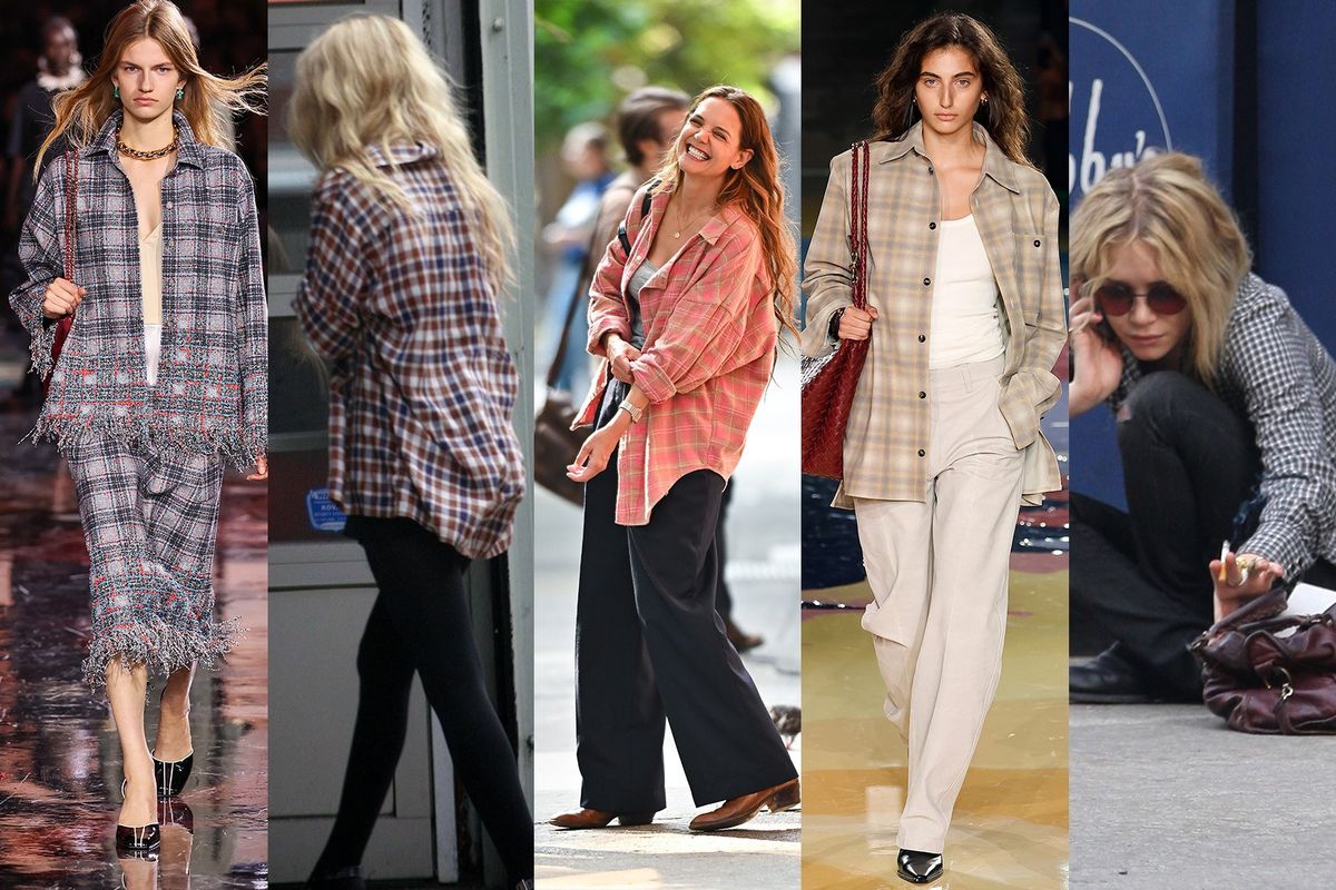The '90s Flannel Shirt Is Back With A Vengeance