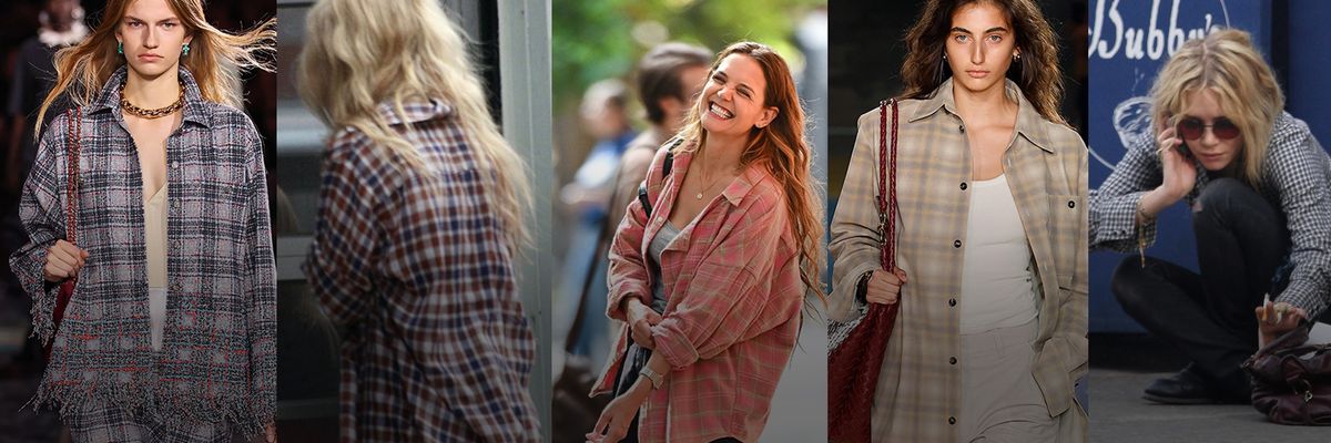 The '90s Flannel Shirt Is Back With A Vengeance